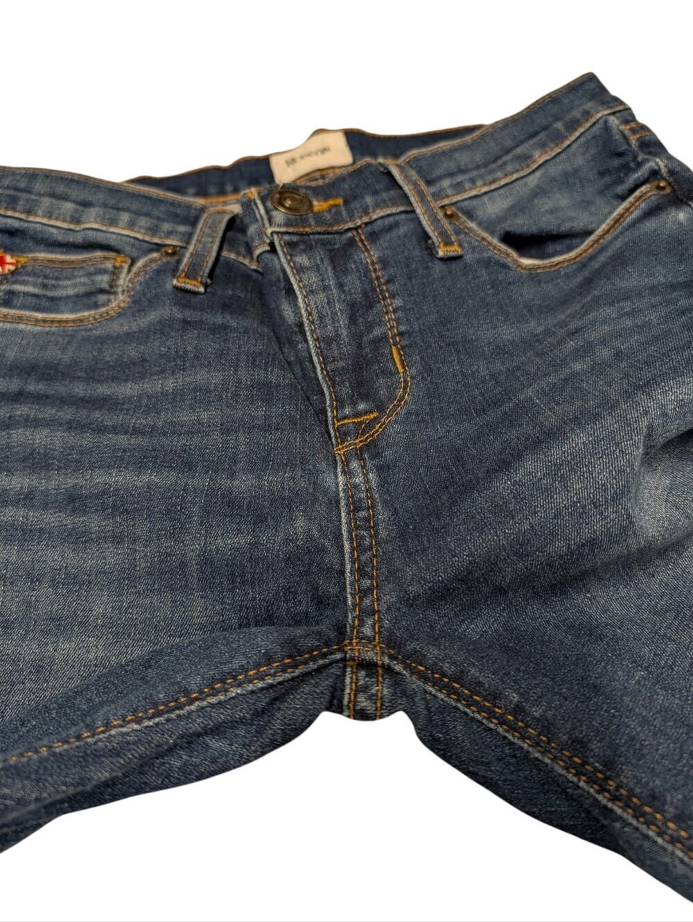 Hudson Jeans Natalie Mid Rise Skinny Blue Ankle Pants Women’s Size 26 - Picture 4 of 9